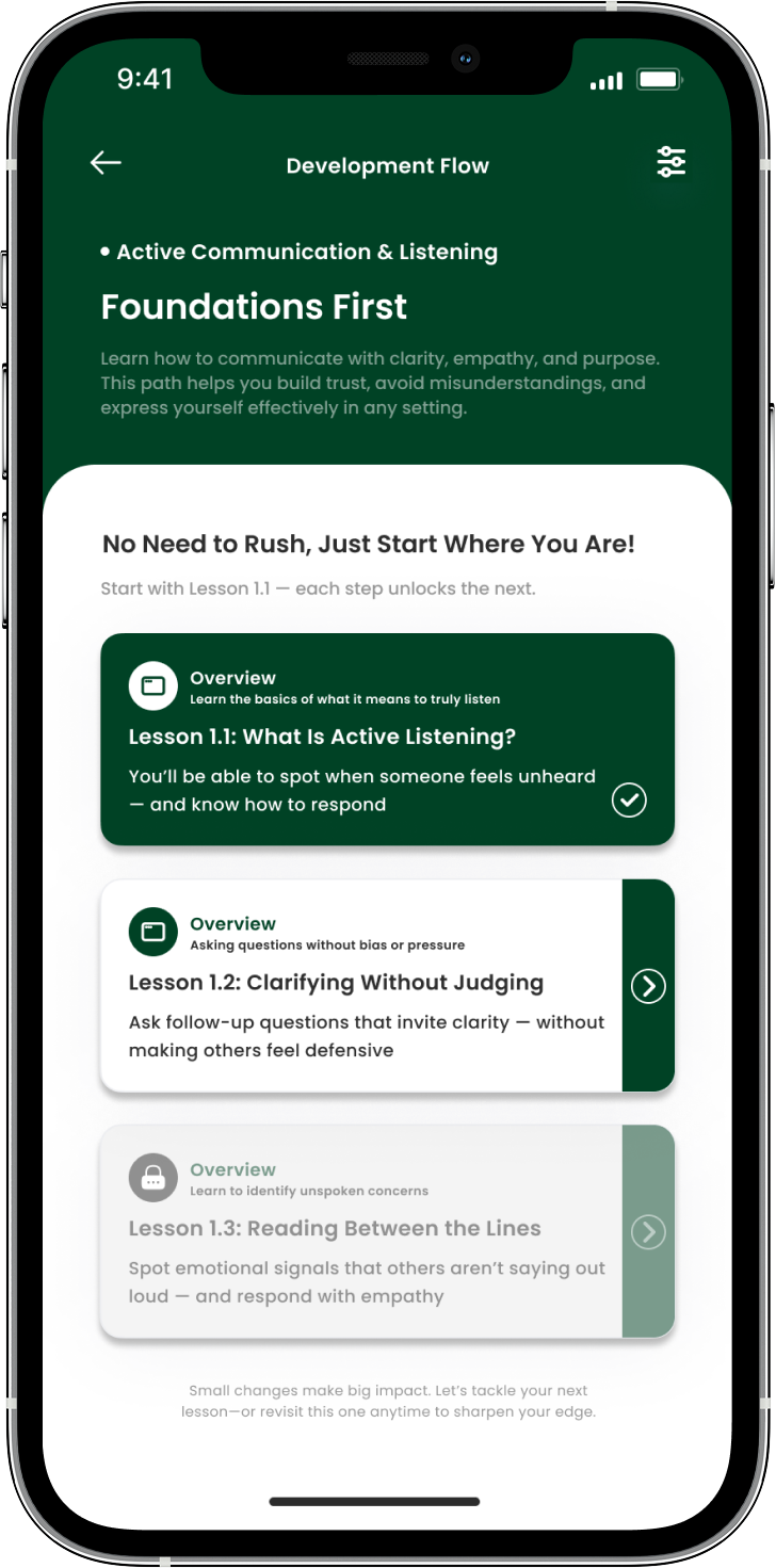 Learning Path Structure